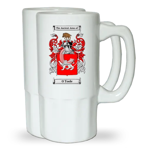 O Toole Pair of Beer Steins